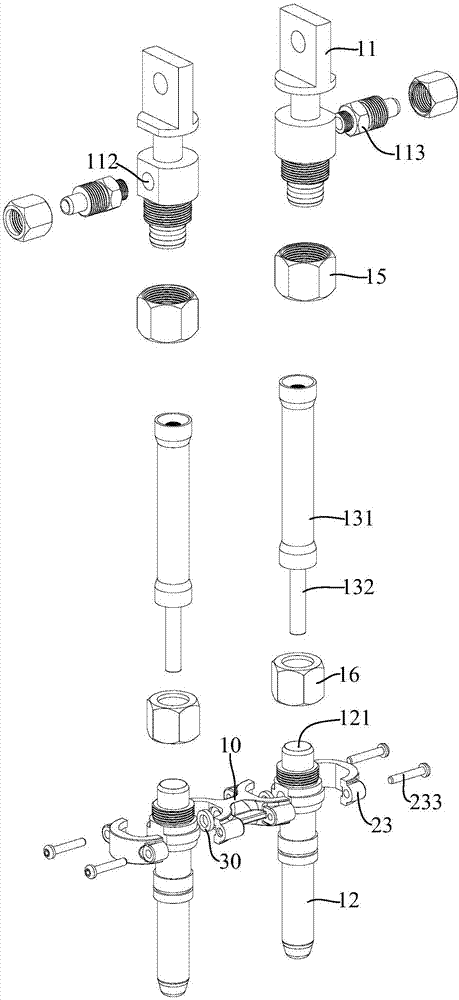 Liquid-cooled cable connecting assembly and connector