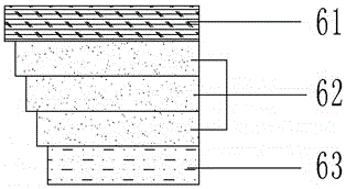 Card type protein chip and application thereof