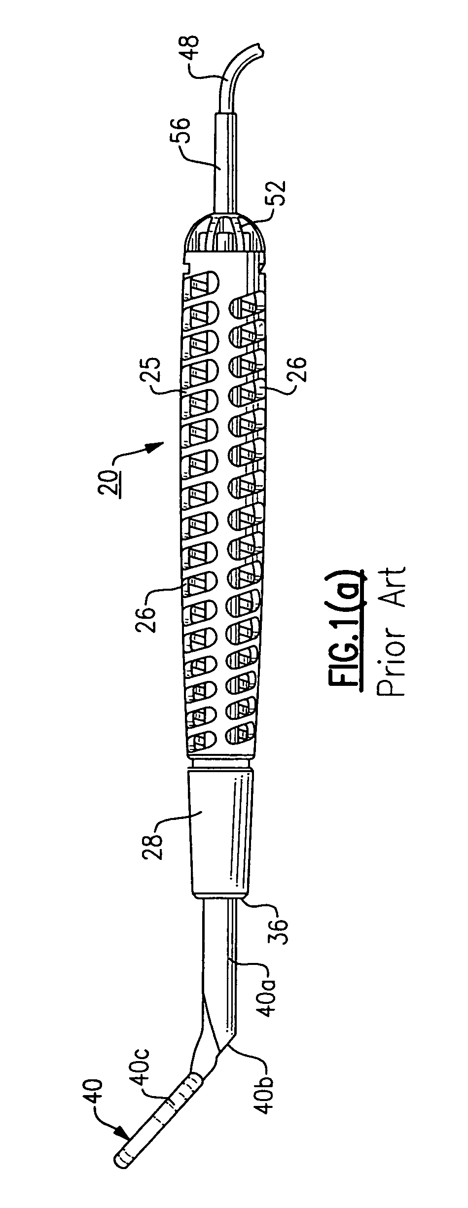 Illuminated dental examination instrument