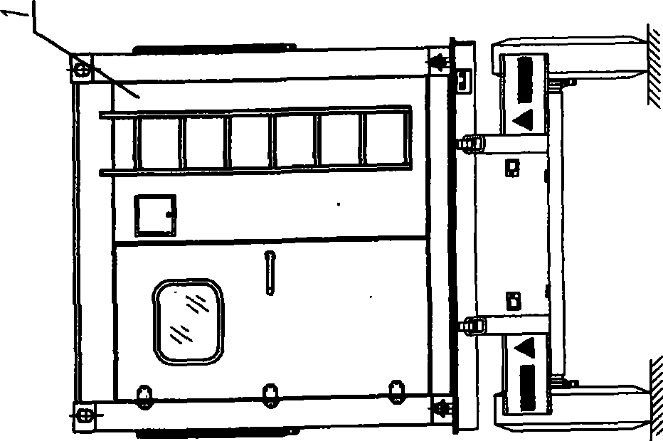 Vehicle loaded soft expansion square cabin