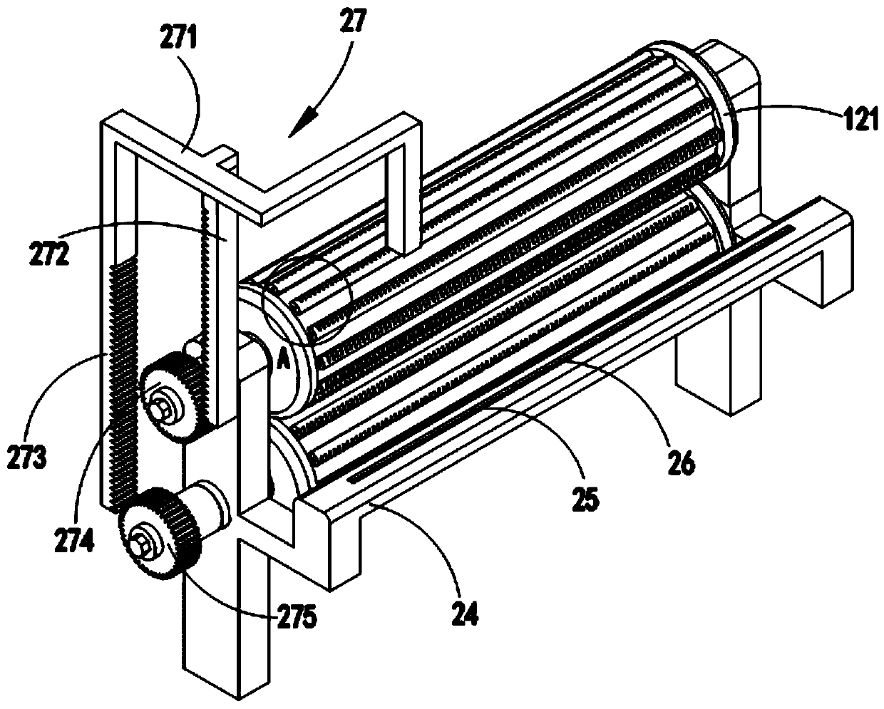 Textile warp knitting production equipment and textile warp knitting production method