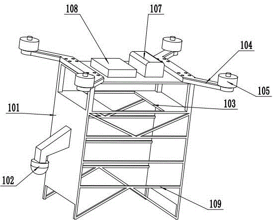 Unmanned aerial vehicle for delivering life buoys