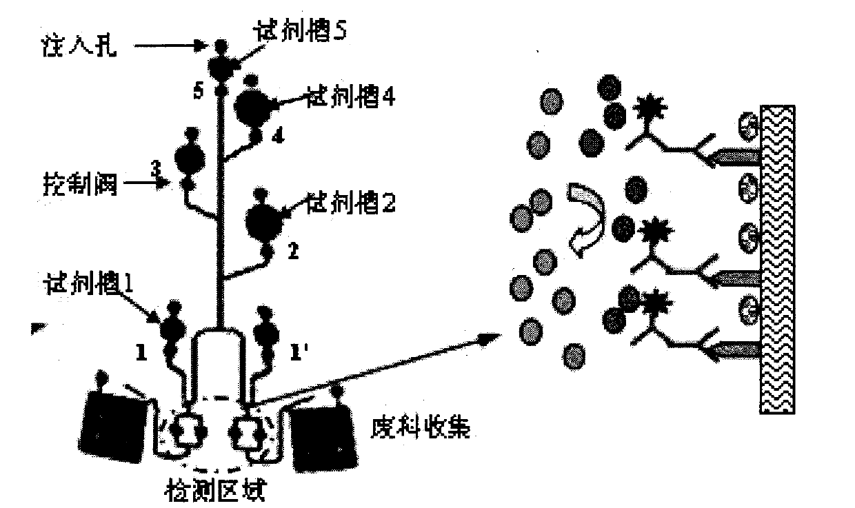 Novel ELISA biochemical optical disk detection system