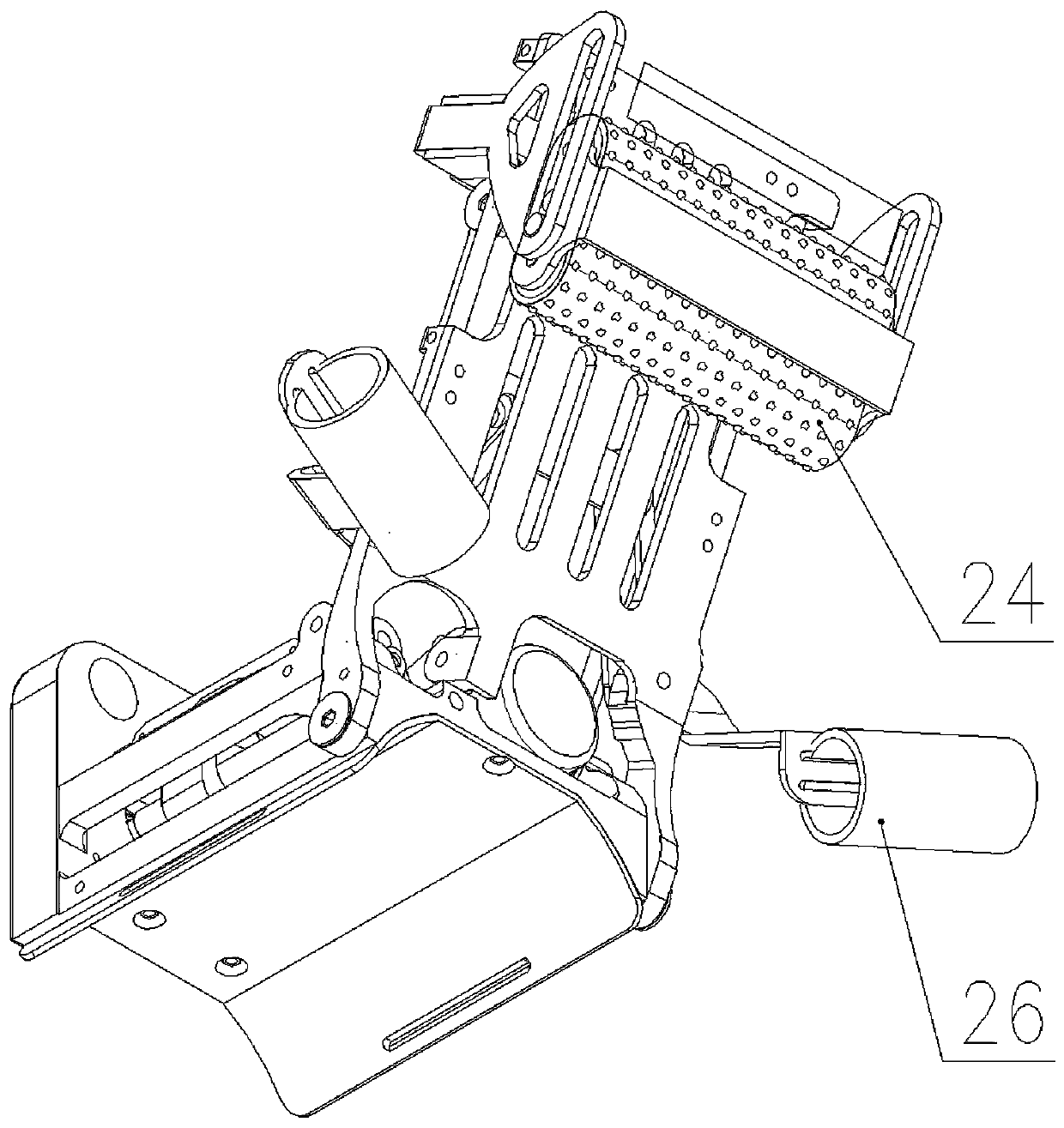 Universal rehabilitation training hand device for left and right hands