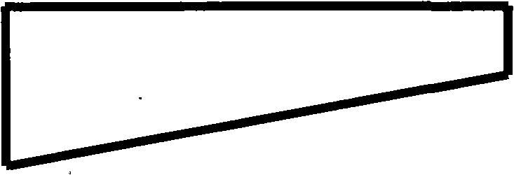 Cross section special-shaped tile