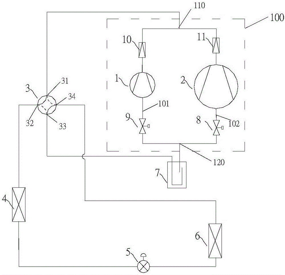 Air-conditioning system, control method thereof and passenger car air conditioner comprising air-conditioning system