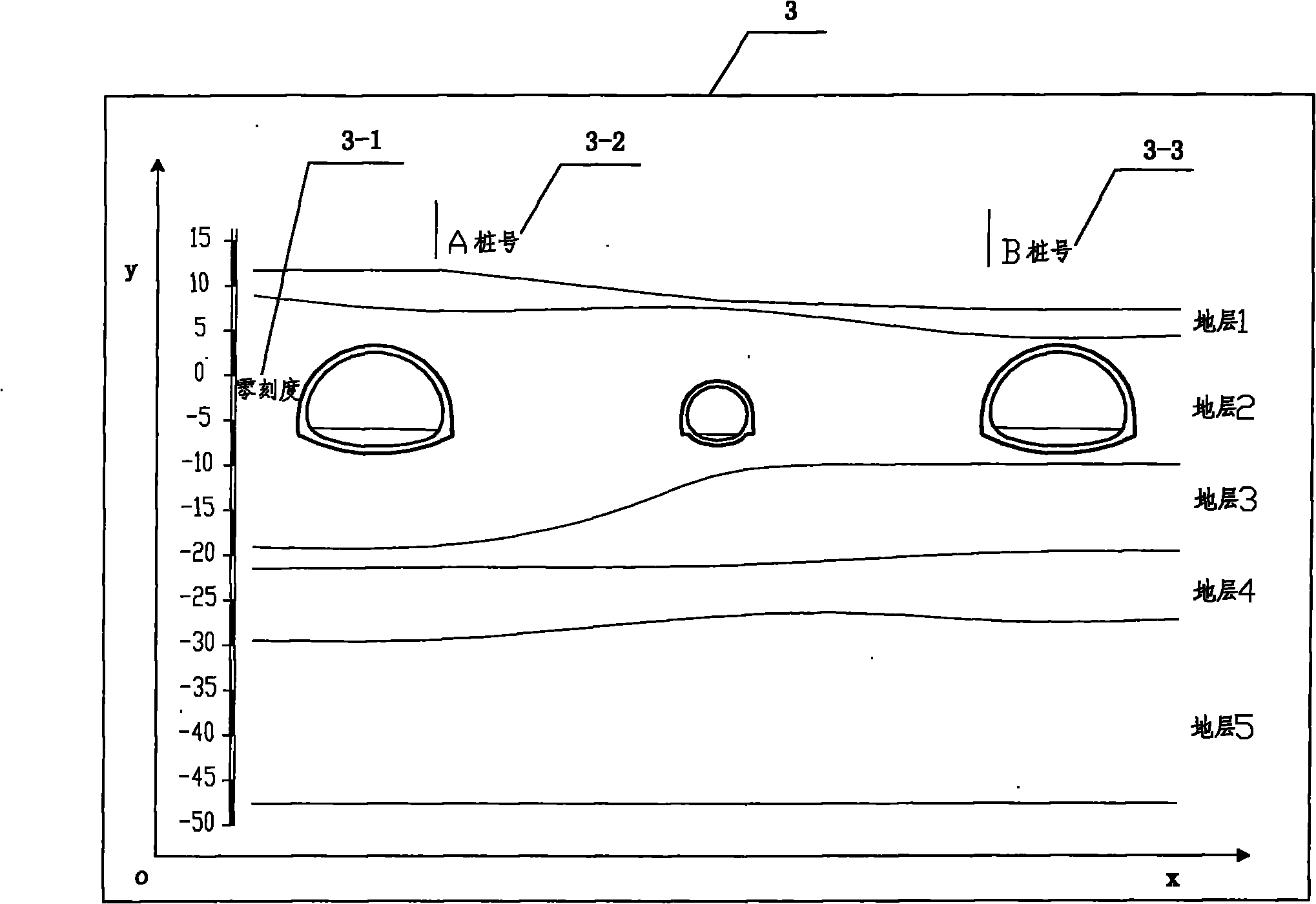 Method for fast establishing interactive tunnel and wall rock body three-dimensional models