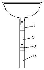 A frost wiping device for automobile