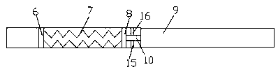 A frost wiping device for automobile