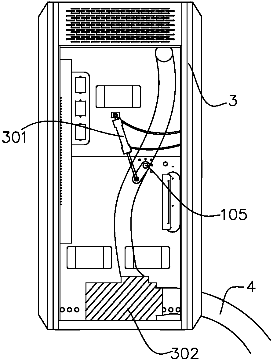 Down filling machine