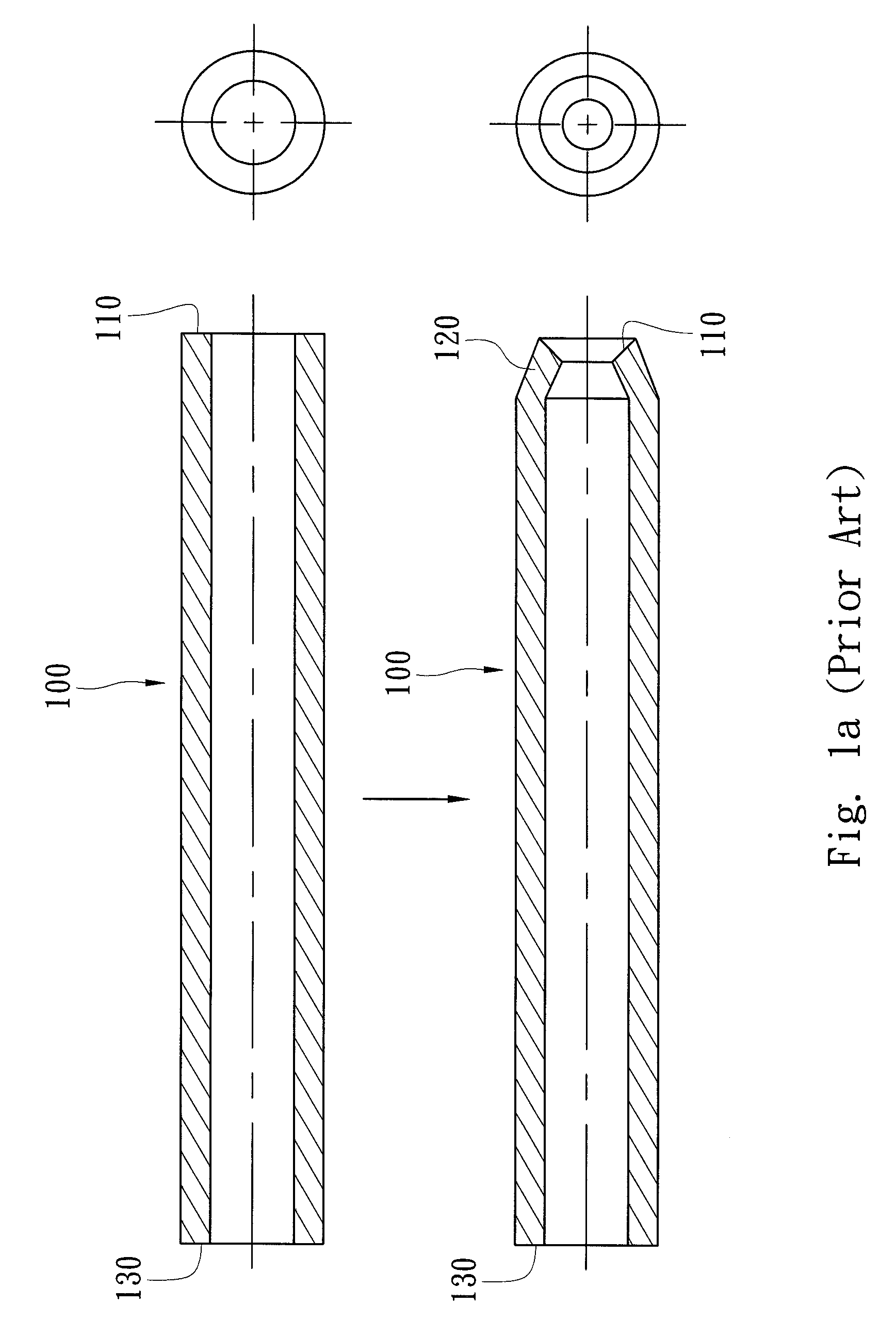 Method of machining metallic tubes