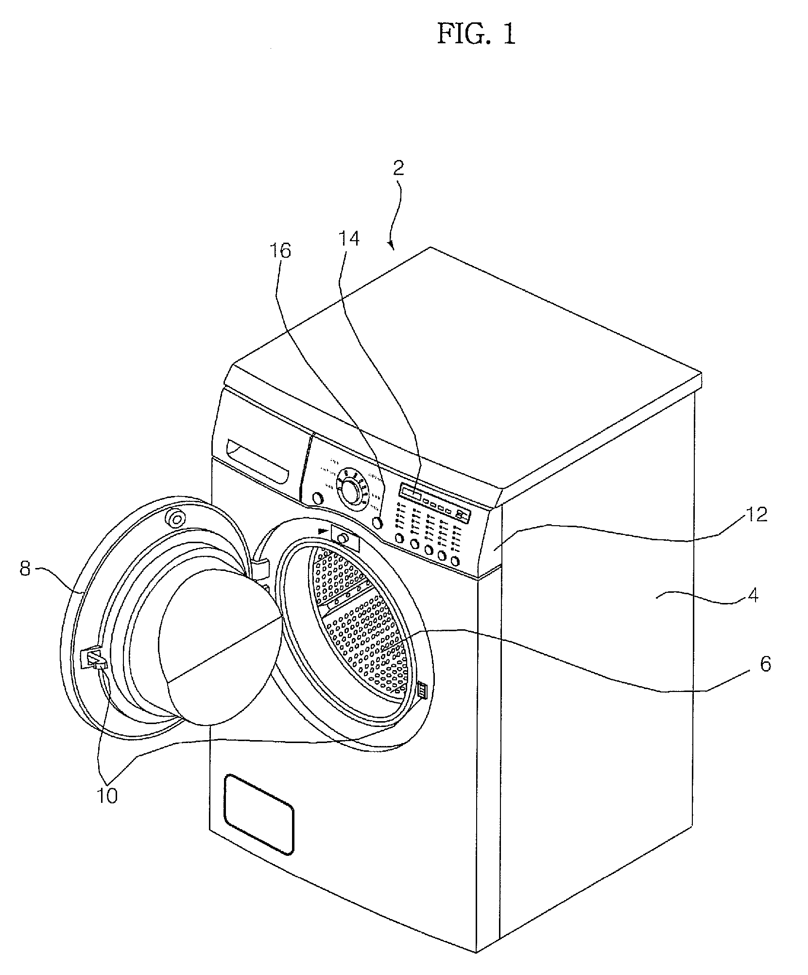 Method of controlling the opening of door of laundry treatment machine