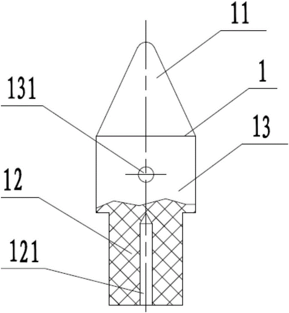 Flexible internal supporting type guide head for pipe penetration of heat exchanger