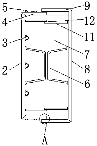 Book holding bag convenient for carrying