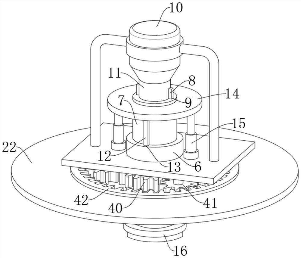 Polishing device for new energy automobile manufacturing