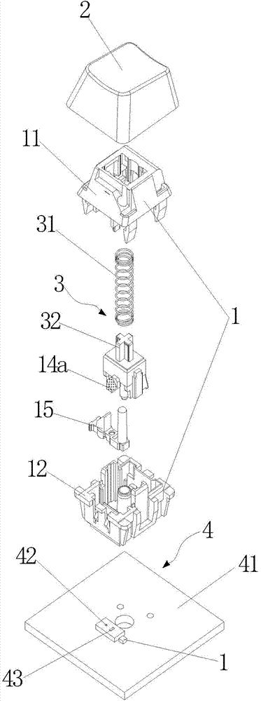 Photoelectric-integrated mechanical shaft keyboard switch module