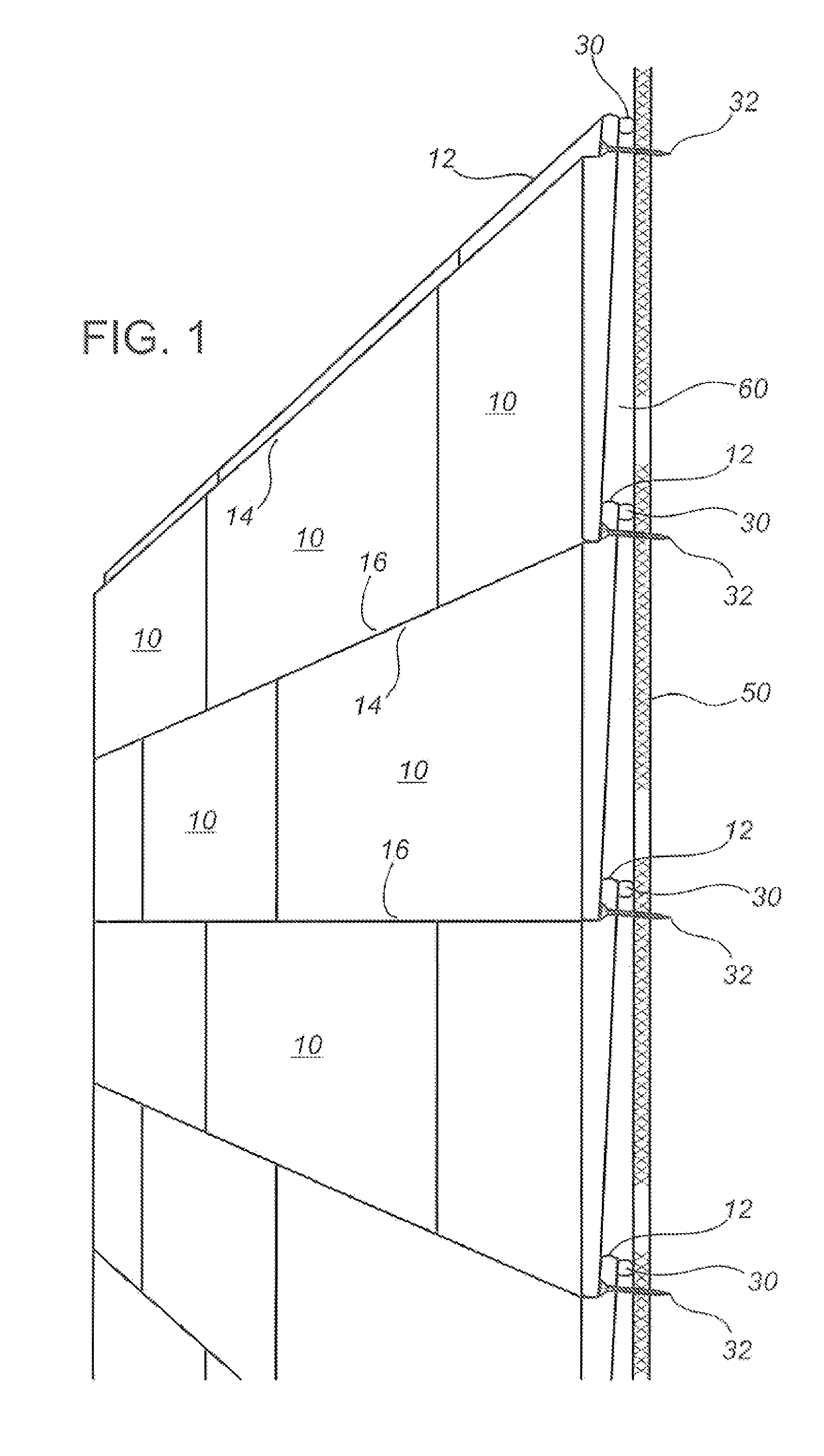 Hangerless precast cladding panel system