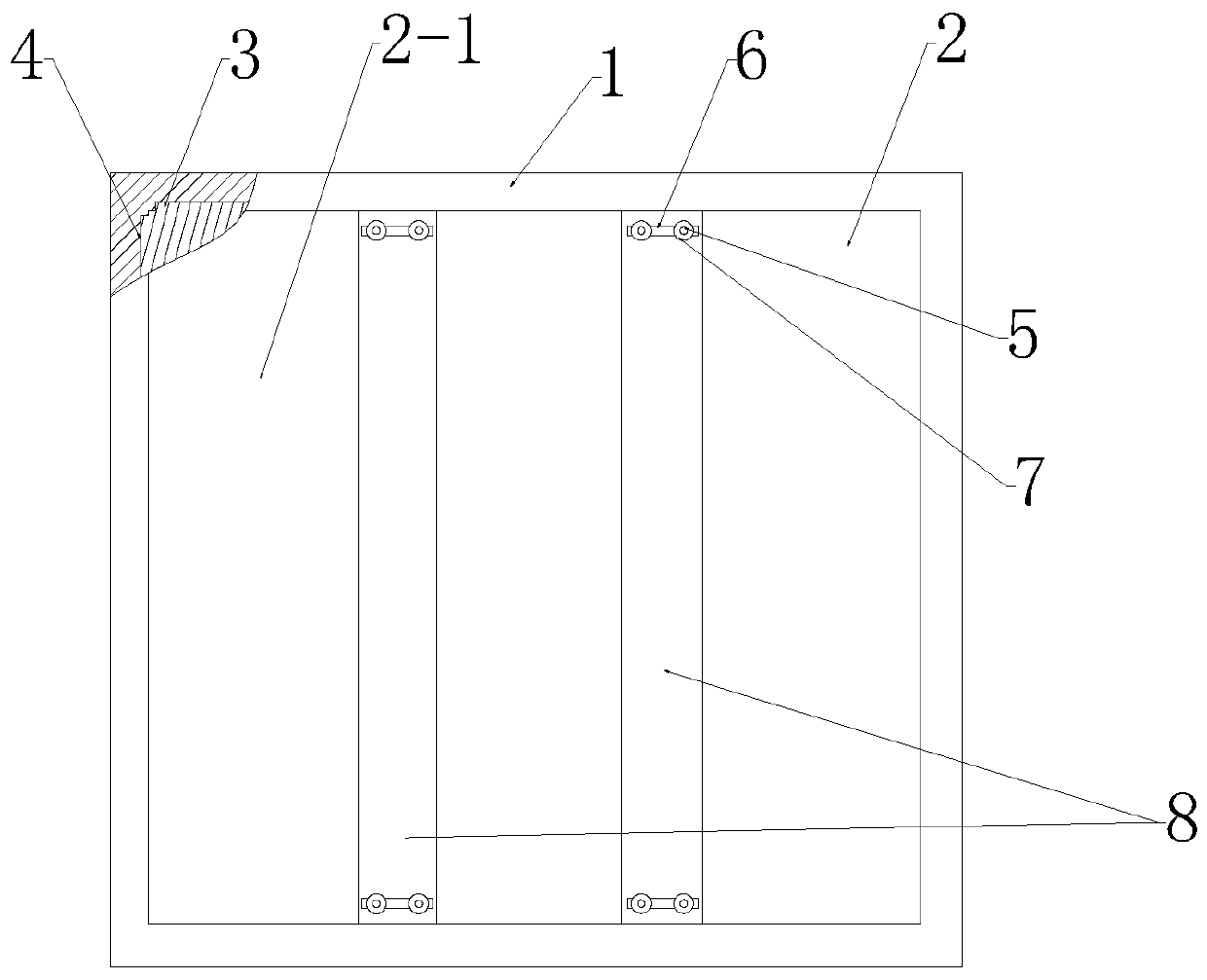 Fabricated building wall