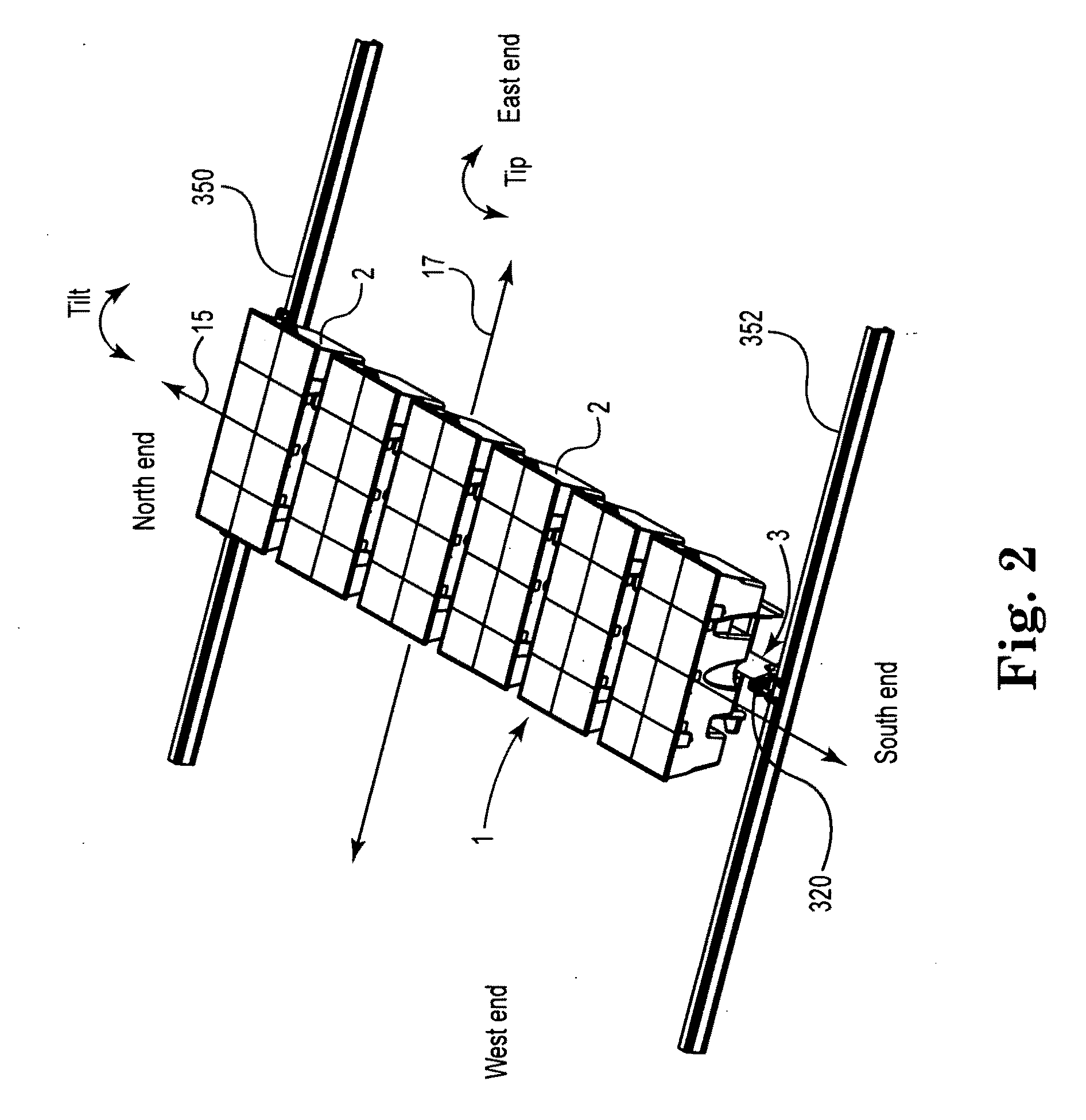 Concentrating photovoltaic solar panel