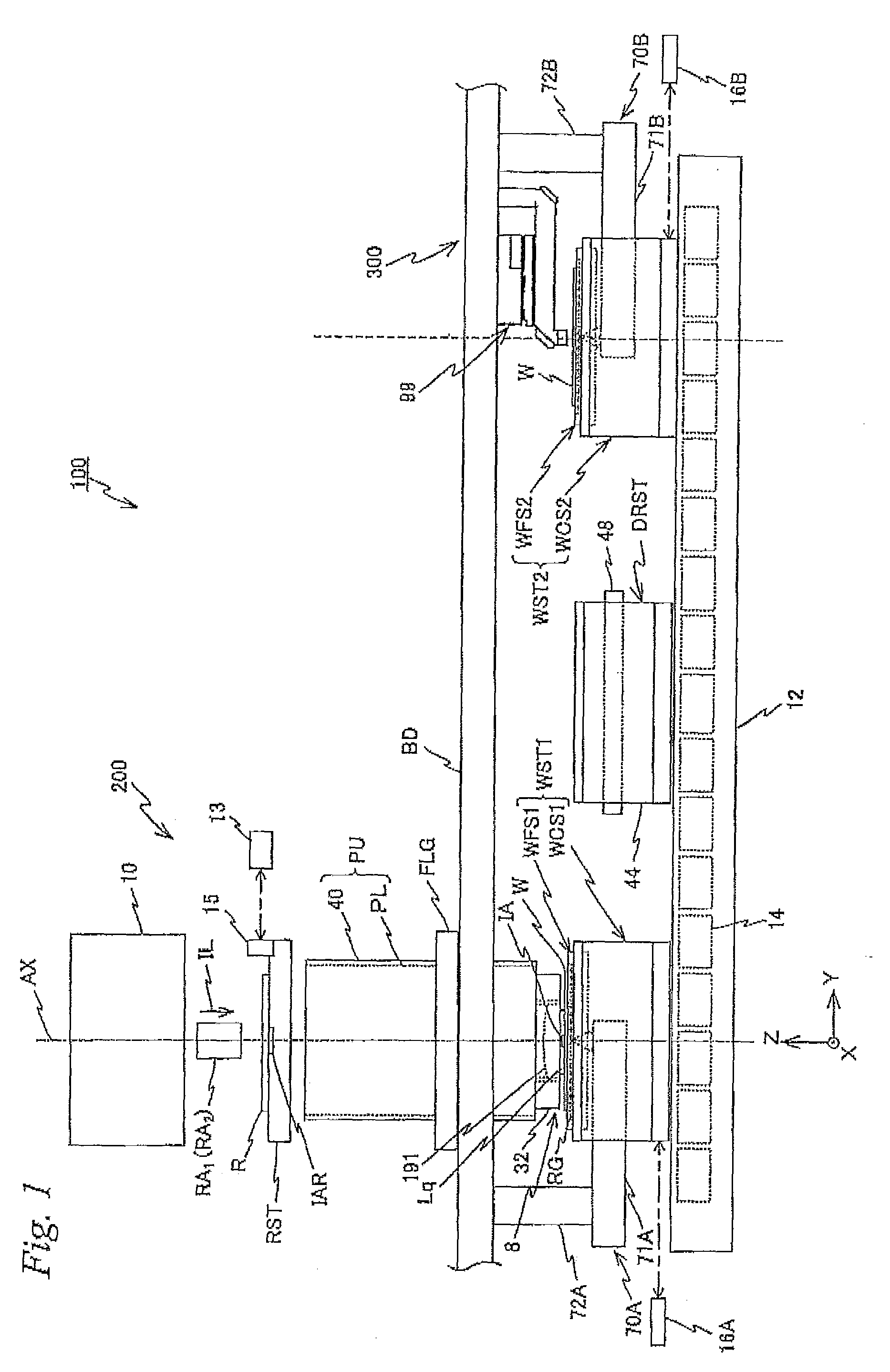 Movable body apparatus, exposure apparatus, exposure method, and device manufacturing method