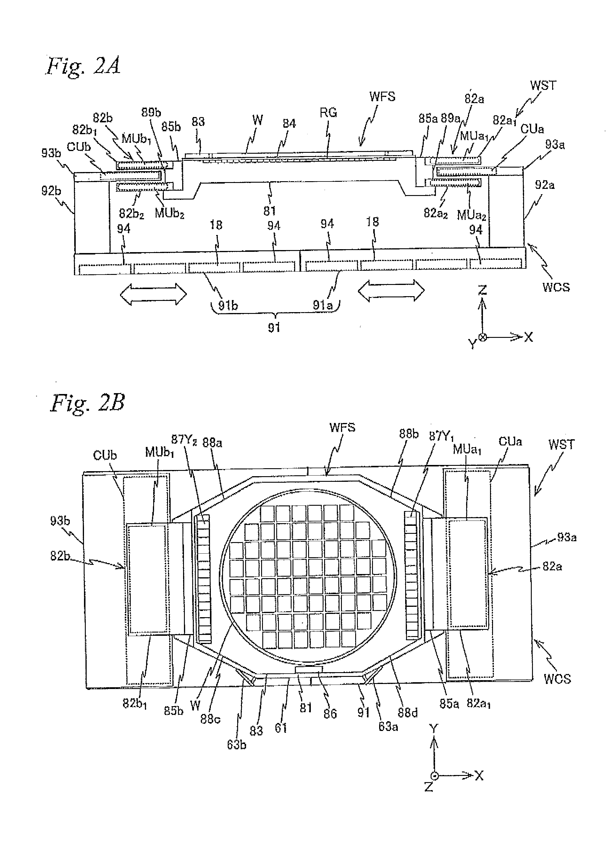 Movable body apparatus, exposure apparatus, exposure method, and device manufacturing method