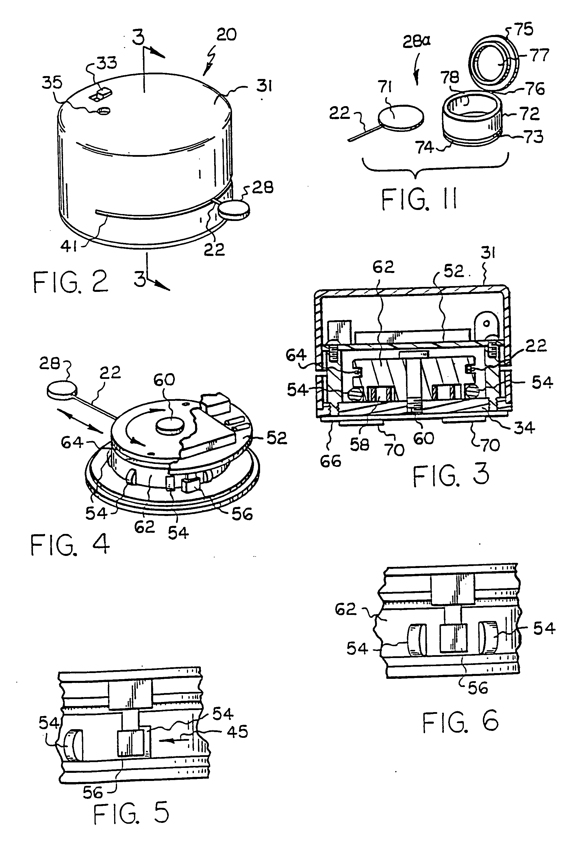 Portable motion detector and alarm system and method