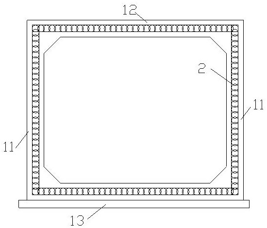 Post-planting installation method for rubber waterstop