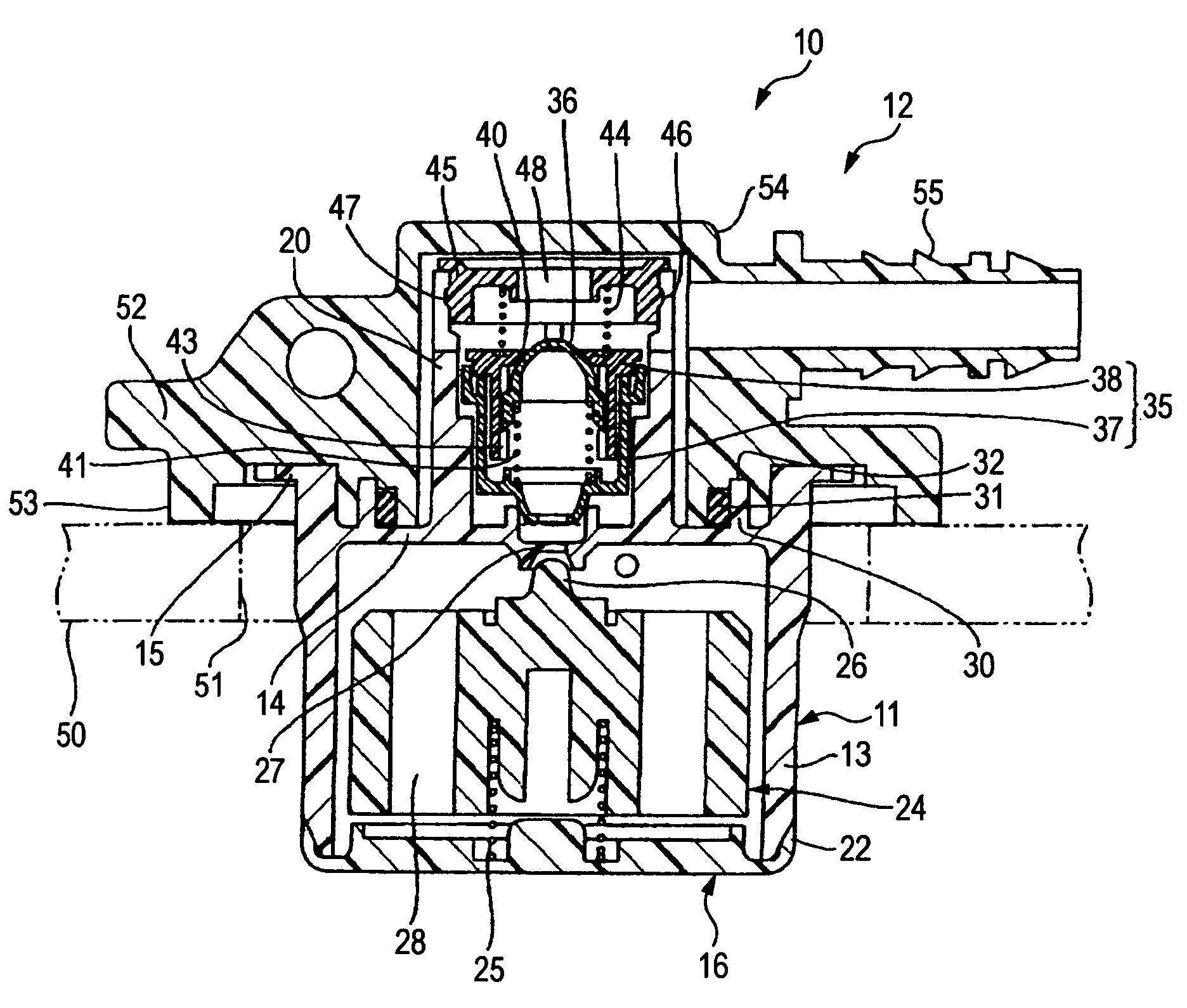 Cut valve with check valve