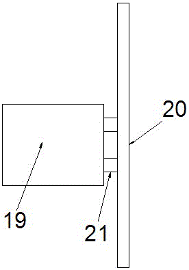 Clamping and machining method capable of guaranteeing machining accuracy of aluminum profile frame