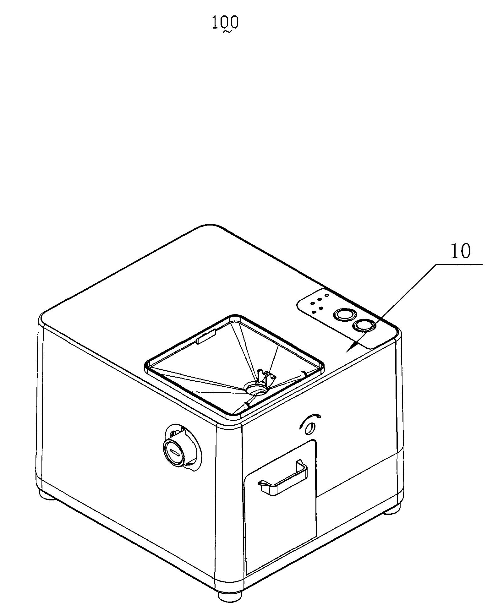 Fine filtration type domestic oil press and oil filtering method for domestic oil press