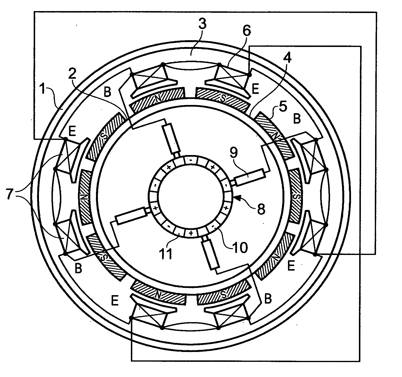 Pulsed-inertial electric motor