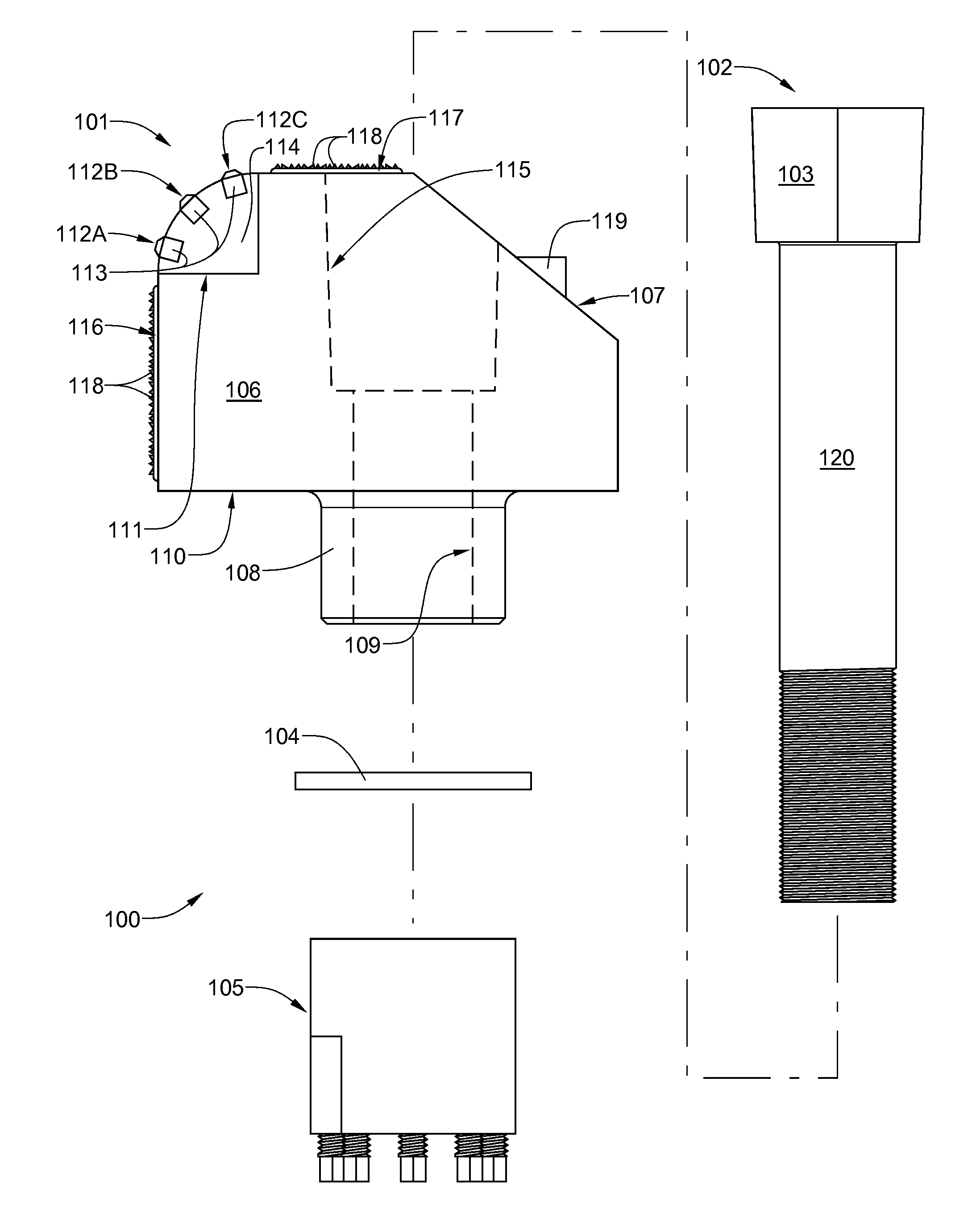 Hammer for rotary impact crusher