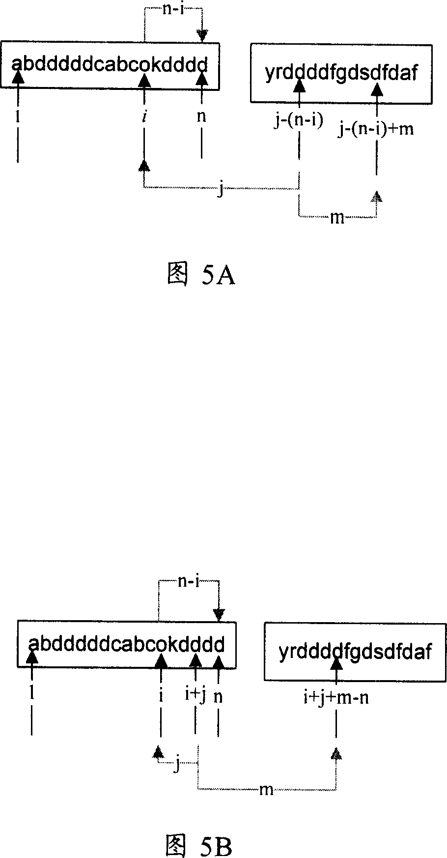 Pattern matching method and device for processing fragmented message string giving consideration to matching strategy