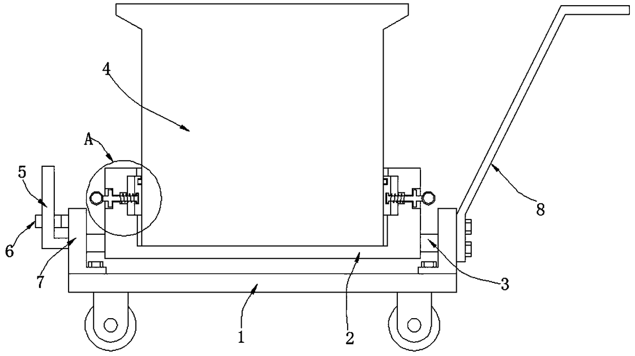 Storage device for preparation of aqueous polyurethane adhesive