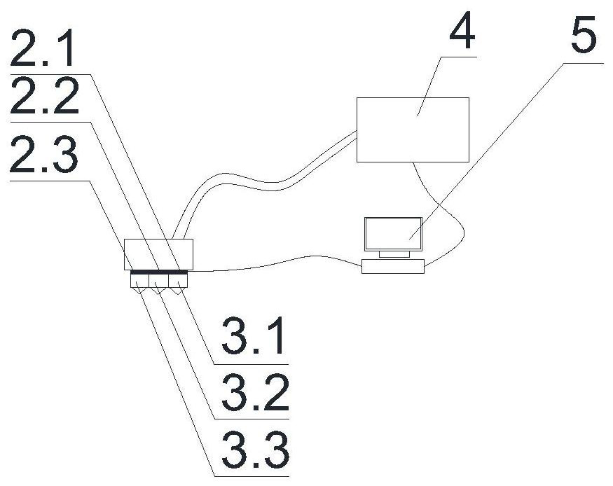 Intelligent static pressure crushing device for waste concrete