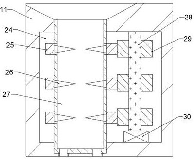 Lithium battery crushing and recycling machine with electrolyte recycling function