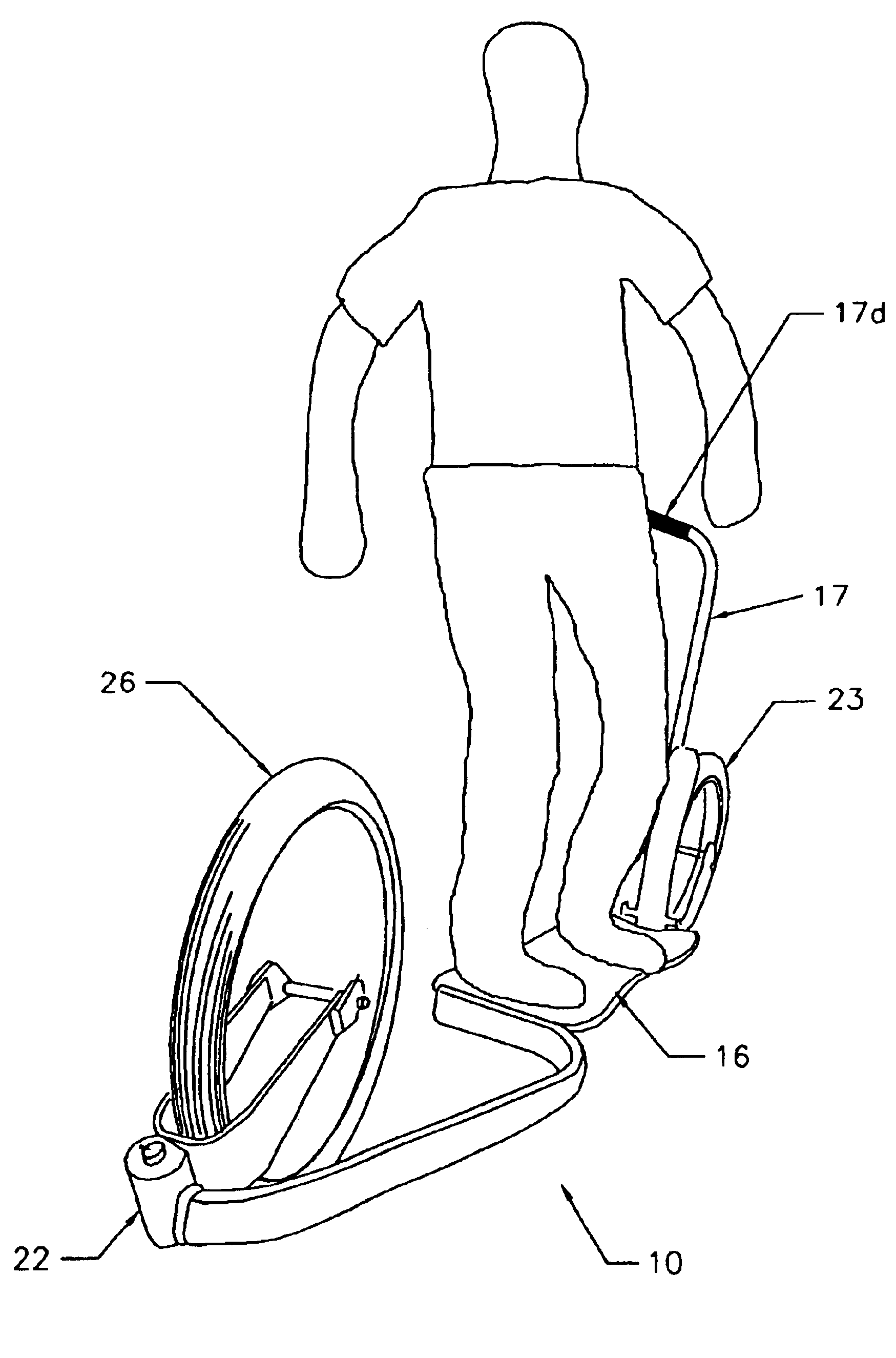 Wheel board vehicle