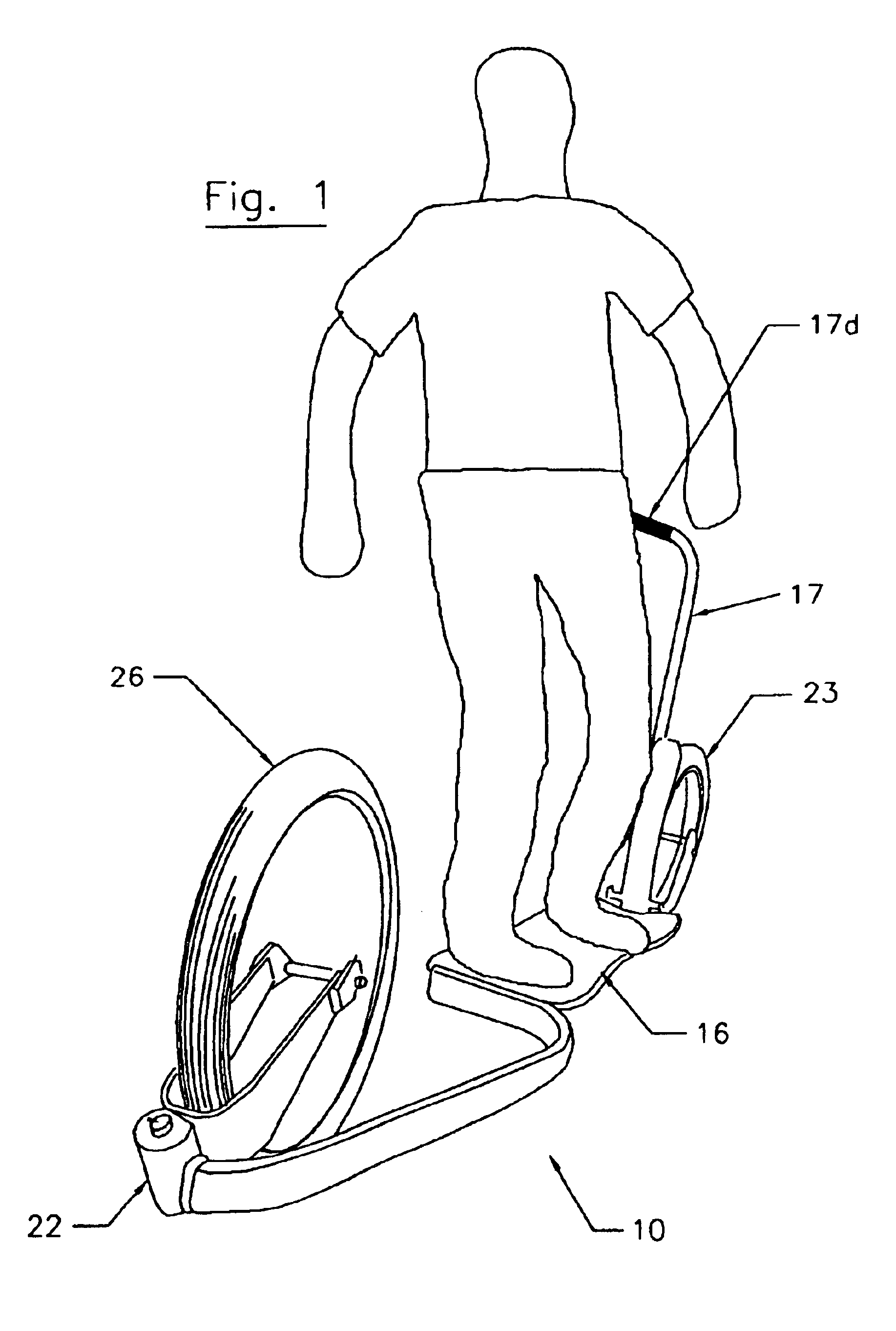 Wheel board vehicle