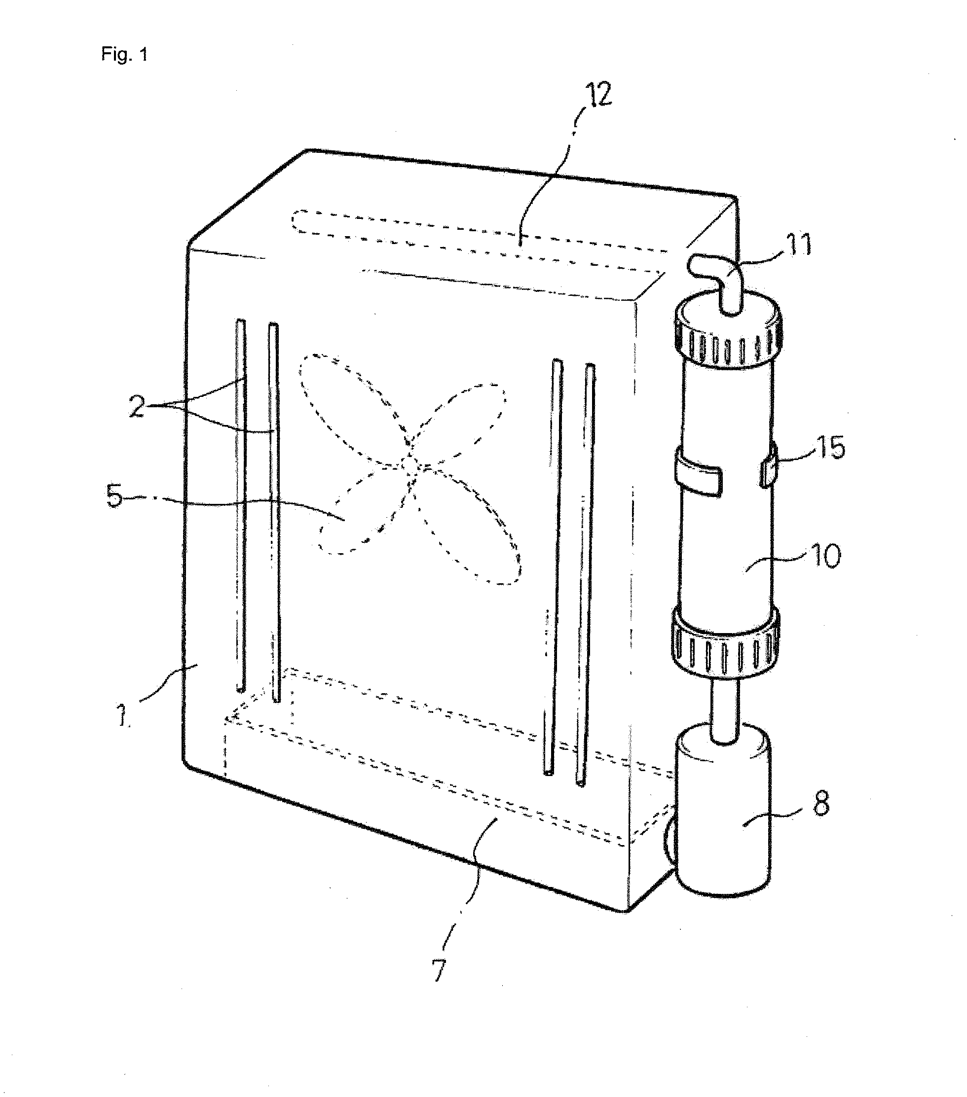 Wet-type air purifying apparatus