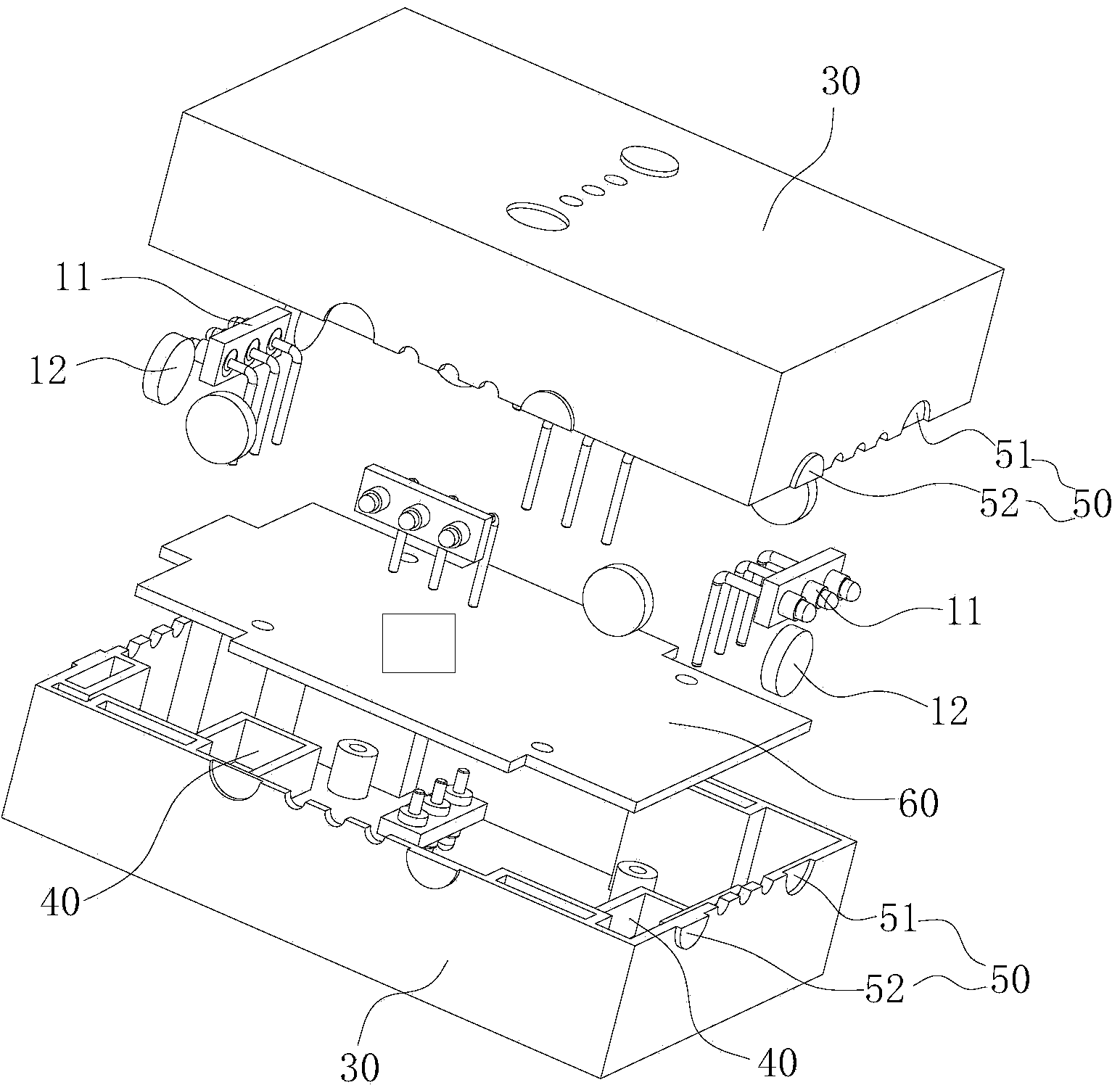 Connecting device, spliced toy and spliced toy car