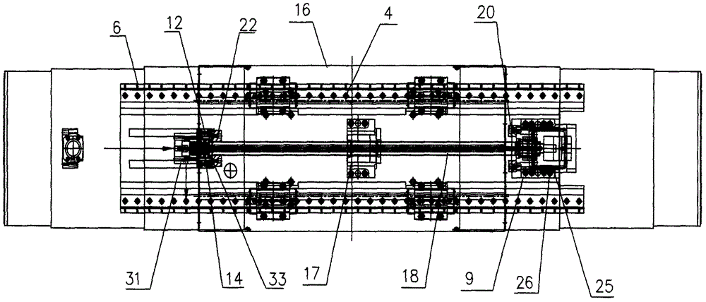 Sealing device for hollow oil cooling tail end seat of machining center screw