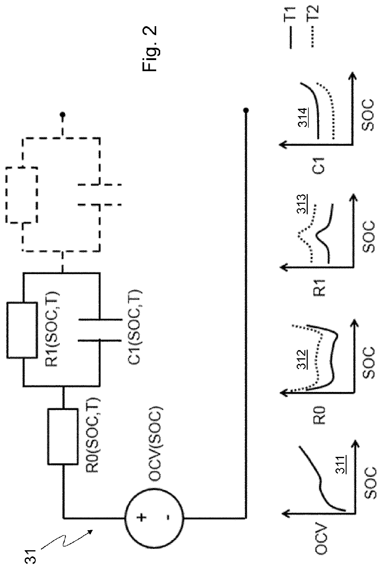 Method and system for controlling a rechargeable battery