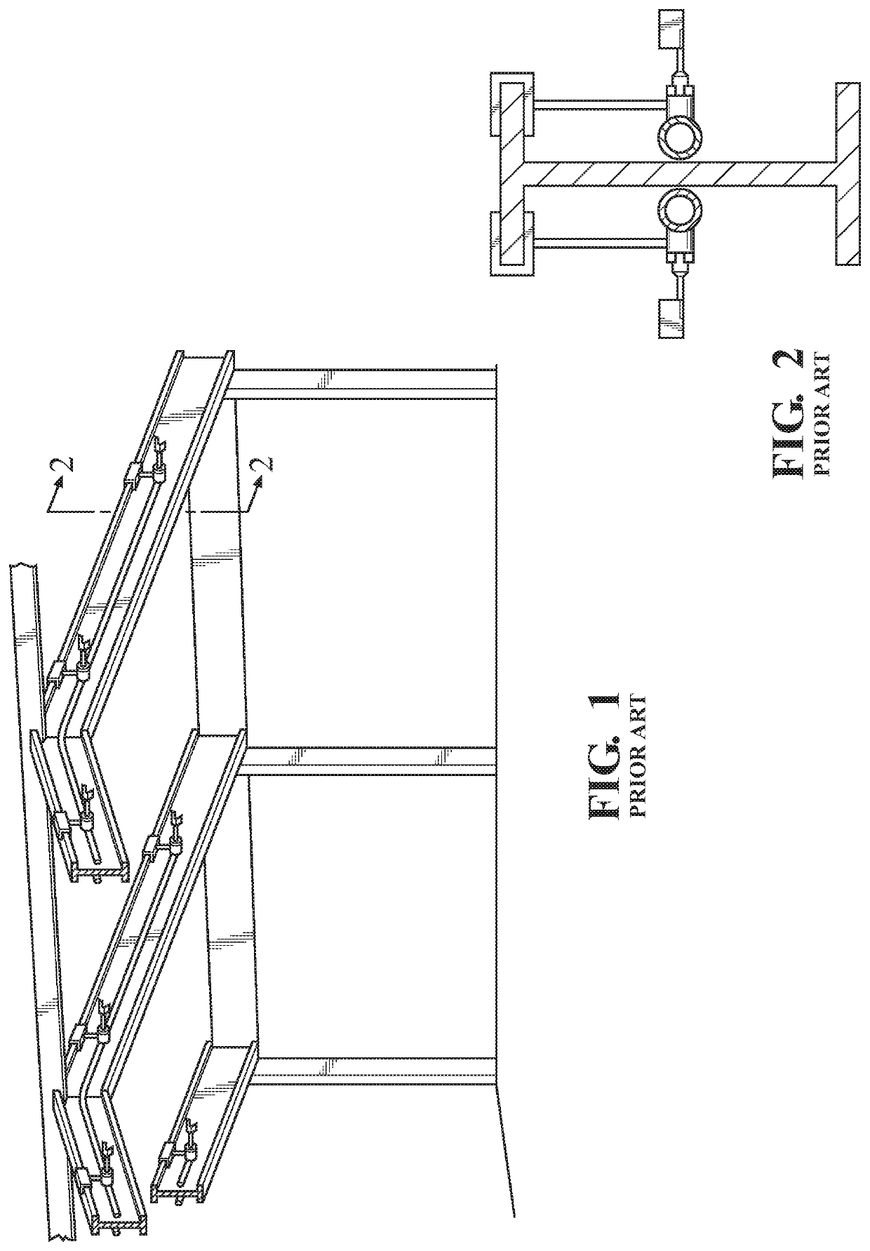 Multi-head array fire sprinkler system for storage applications