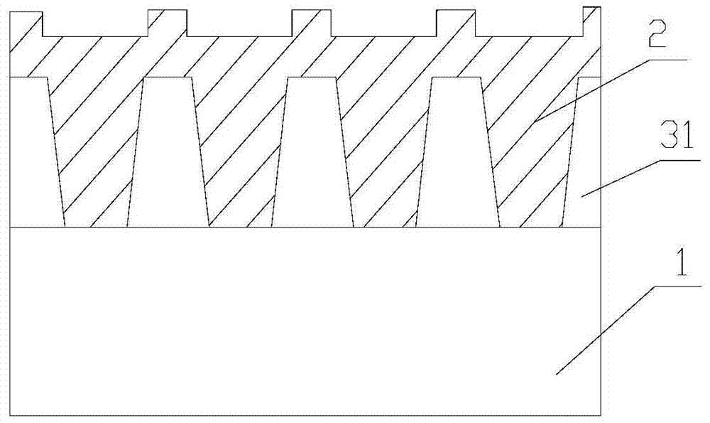 A pad structure and its preparation method