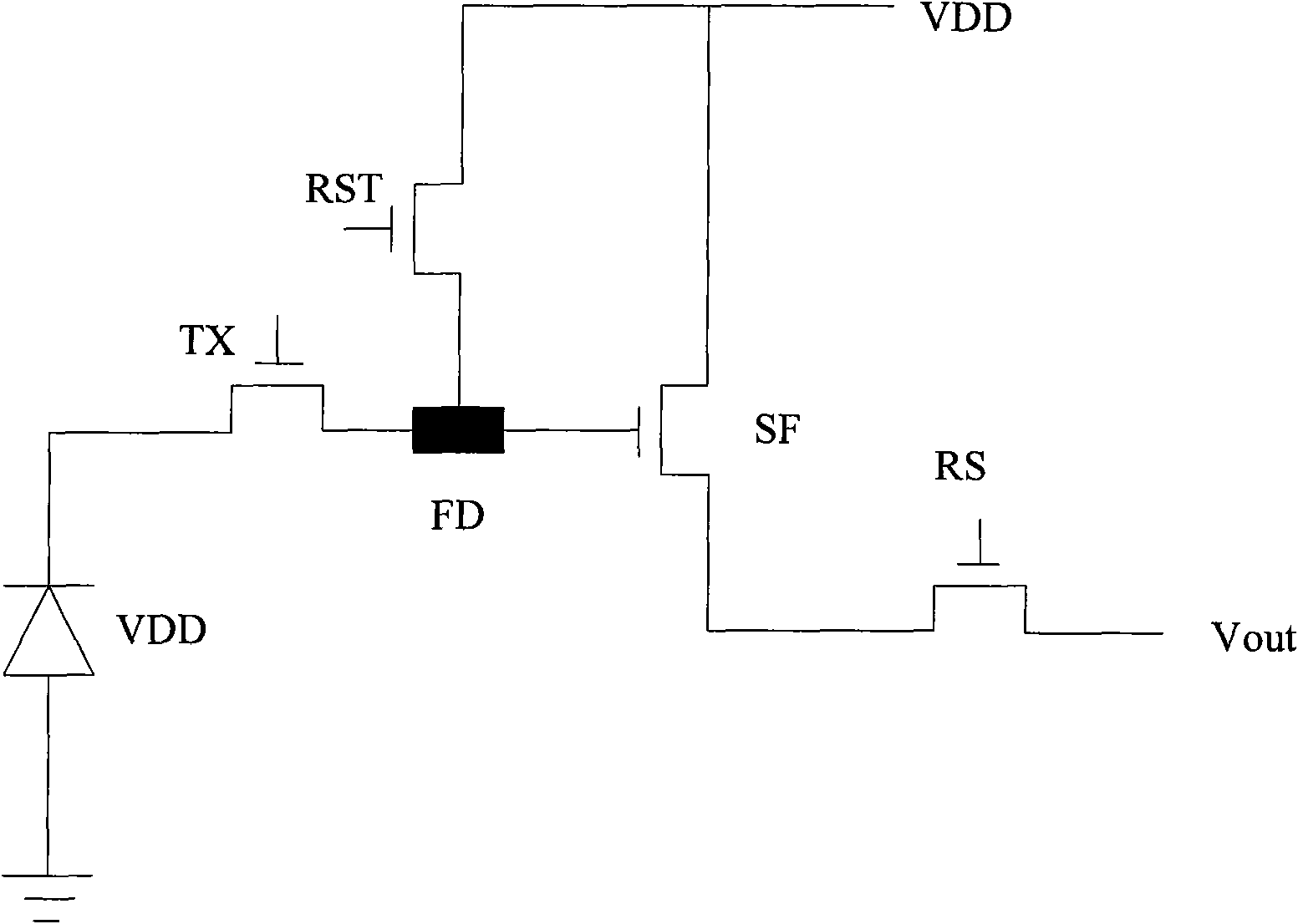 Pixel unit and image sensor with high dynamic range