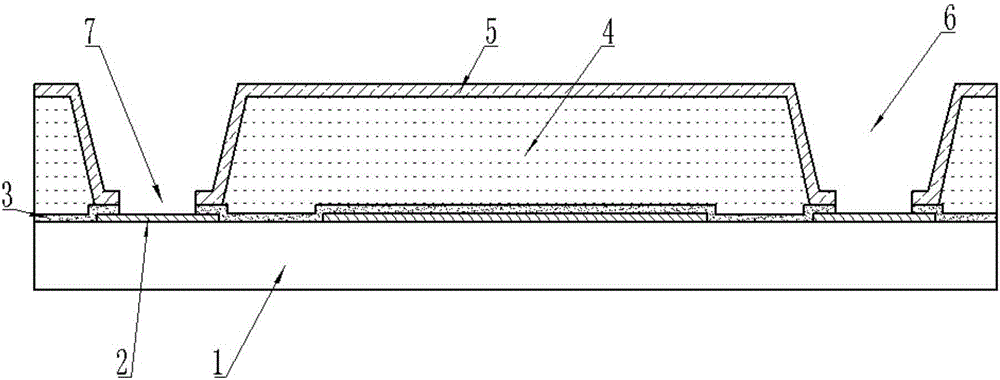 Infrared detector for preparing titanium oxide electrodes through ion implantation and preparation method of infrared detector