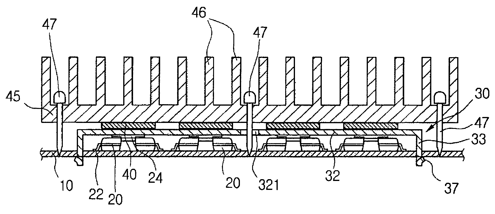 Apparatus for improving reception sensitivity of public wave receiver by reducing noise externally-emitted in the public wave receiver