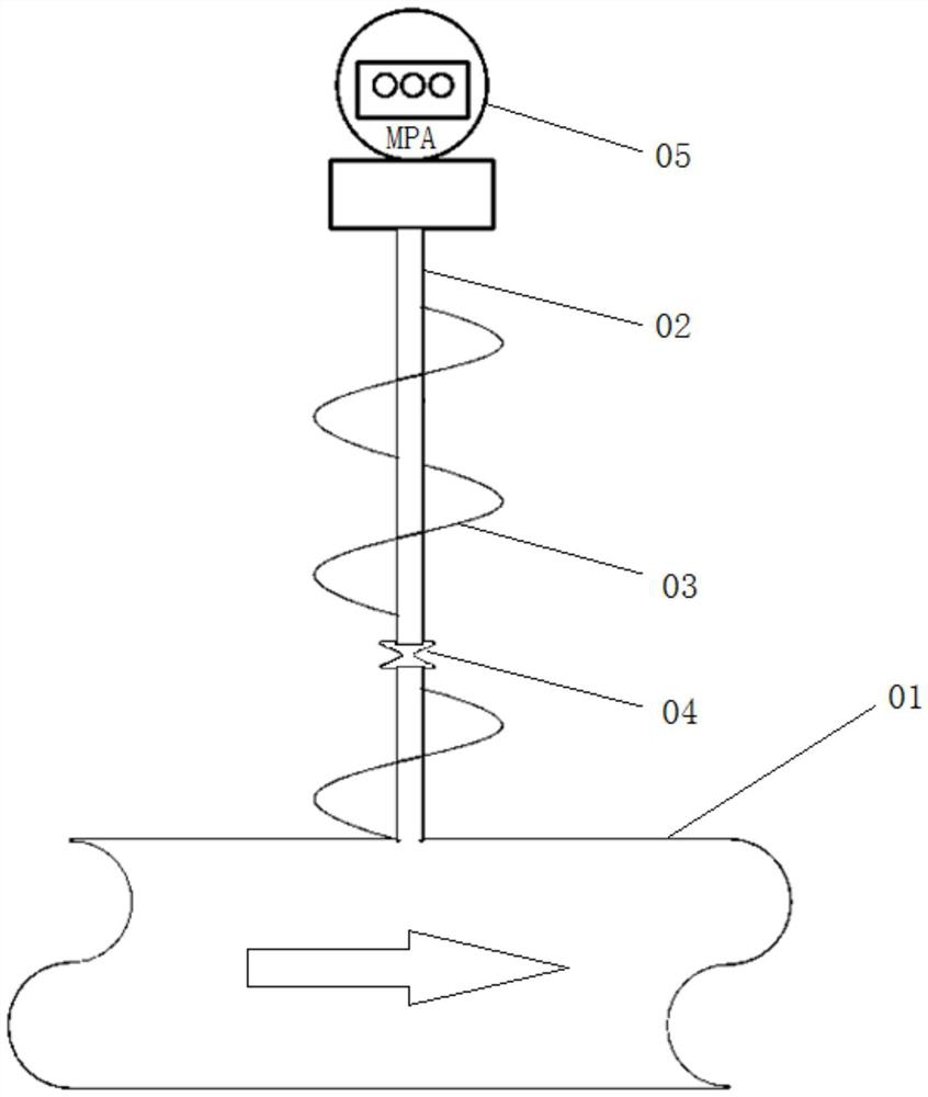 Fluid sampling device and sampling pipe heat tracing device