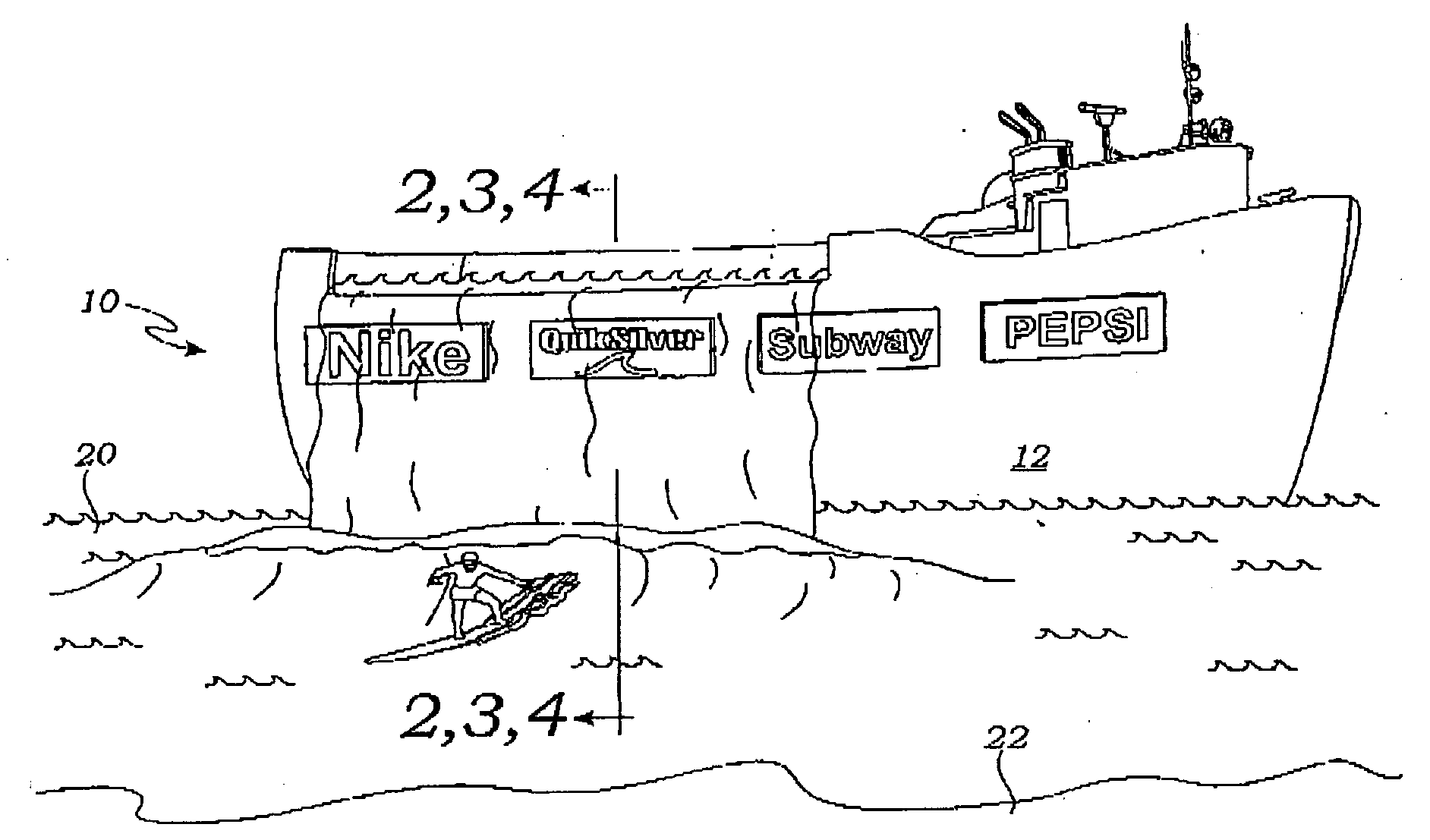 Floating wave making apparatus