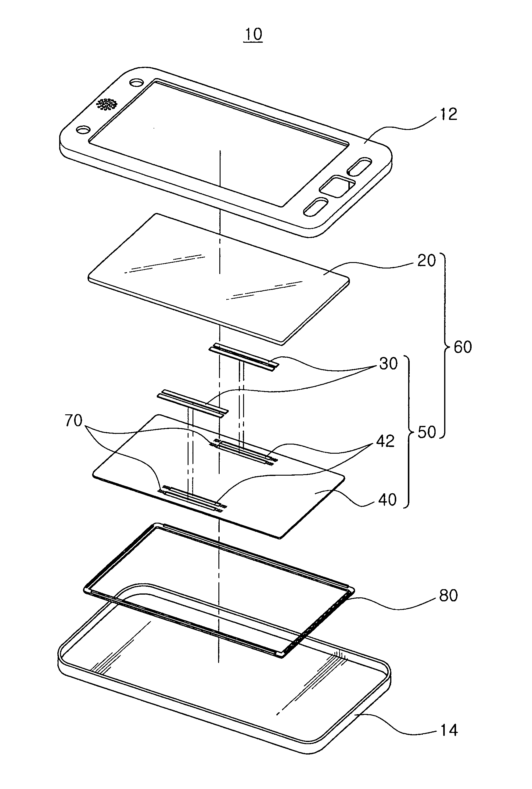 Haptic feedback device and electronic device having the same